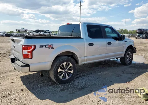 2019 Ford F150 Supercrew из США, поврежденный, VIN 1FTEW1EP5KKC30155